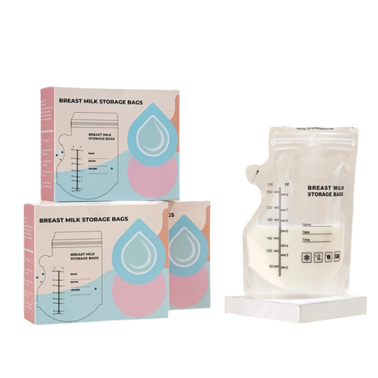 Disposable Spouted Breast Milk Storage Bags 250ml: 90pcs